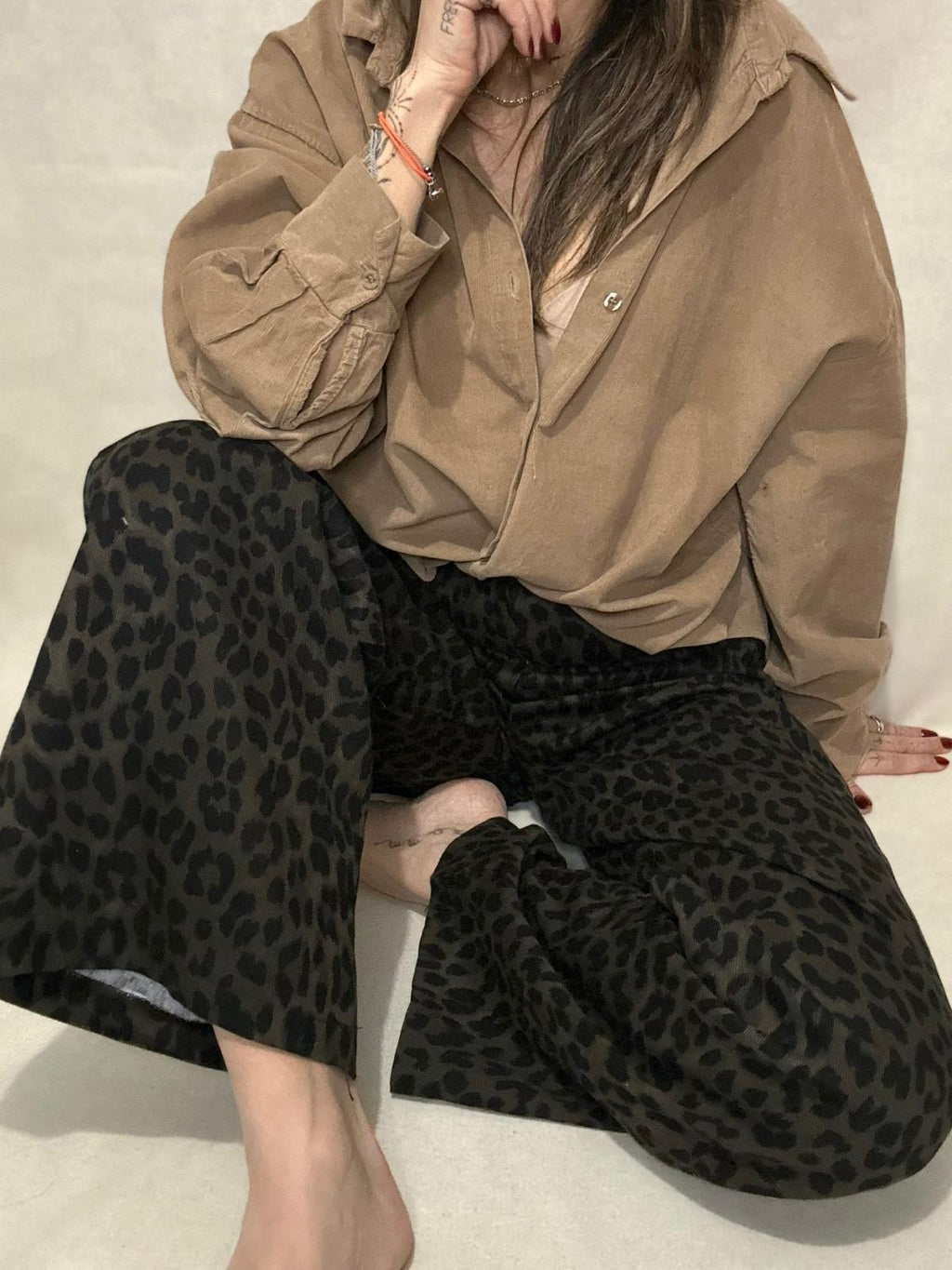 LEO - PANTALON LONG LEOPARD