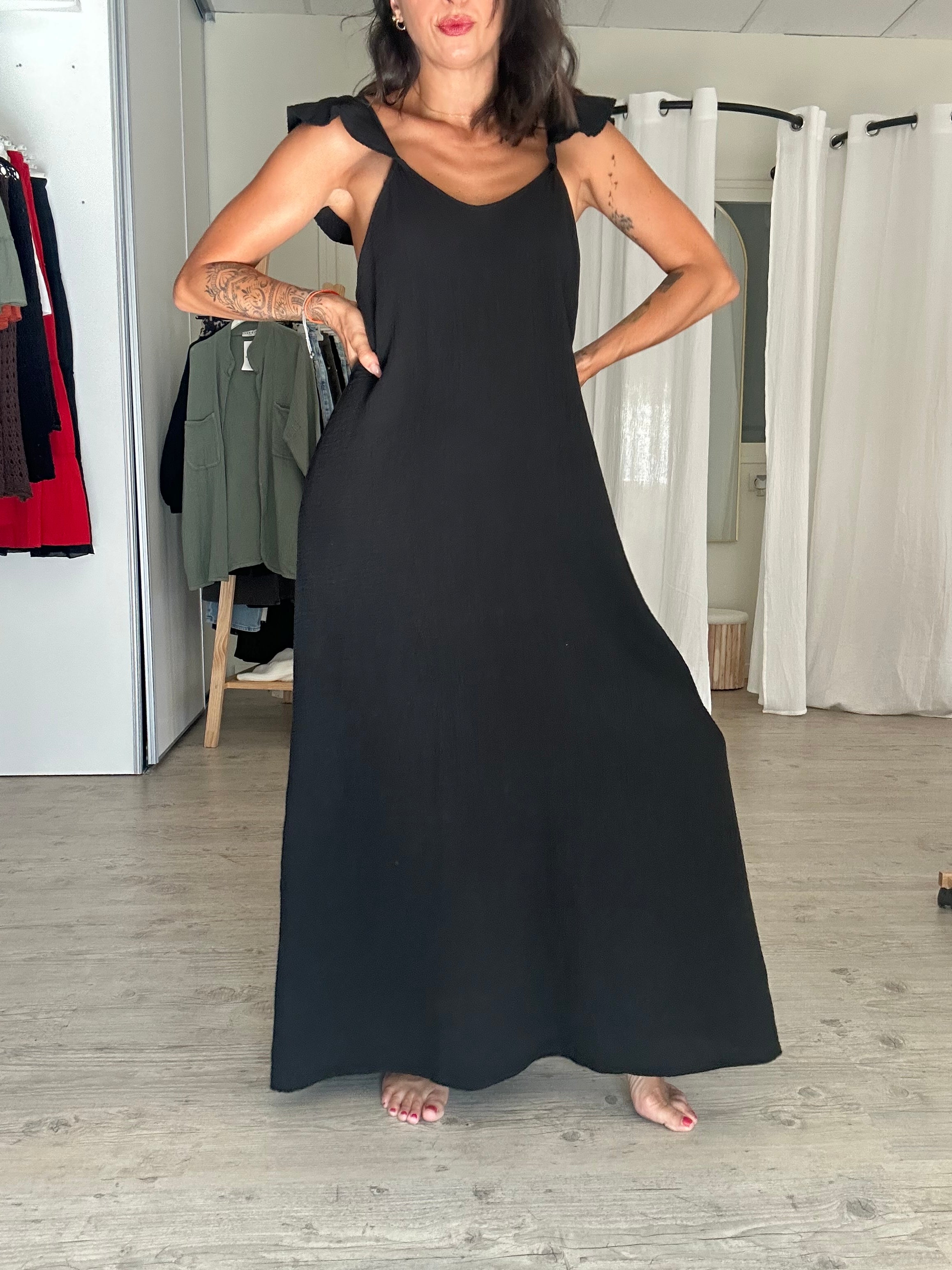 Emma- Robe décolleté V