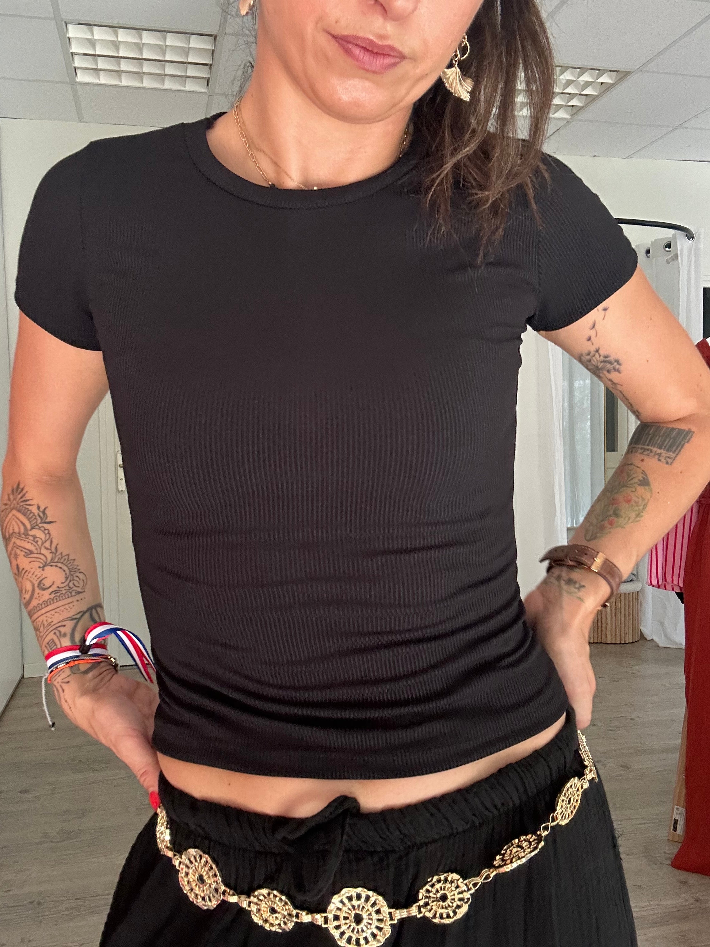 T-shirt basic noir