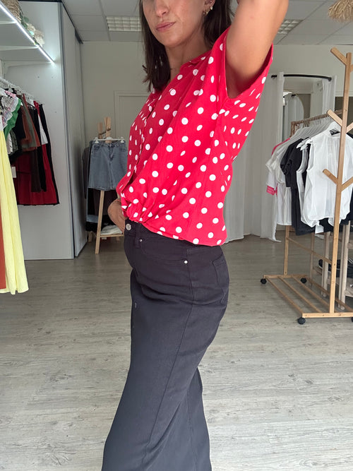 Amélie - Chemise à pois