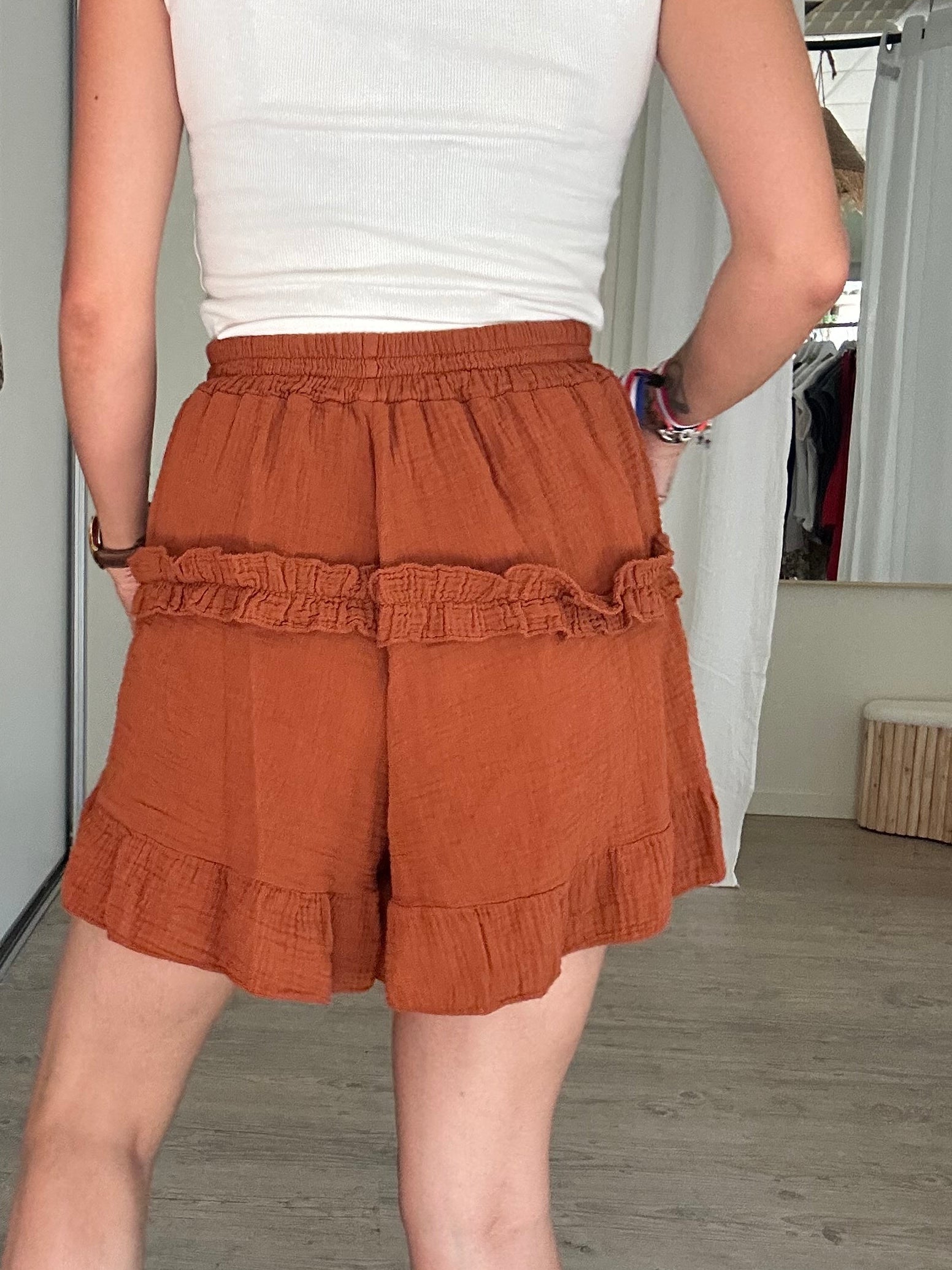 Short effet jupe