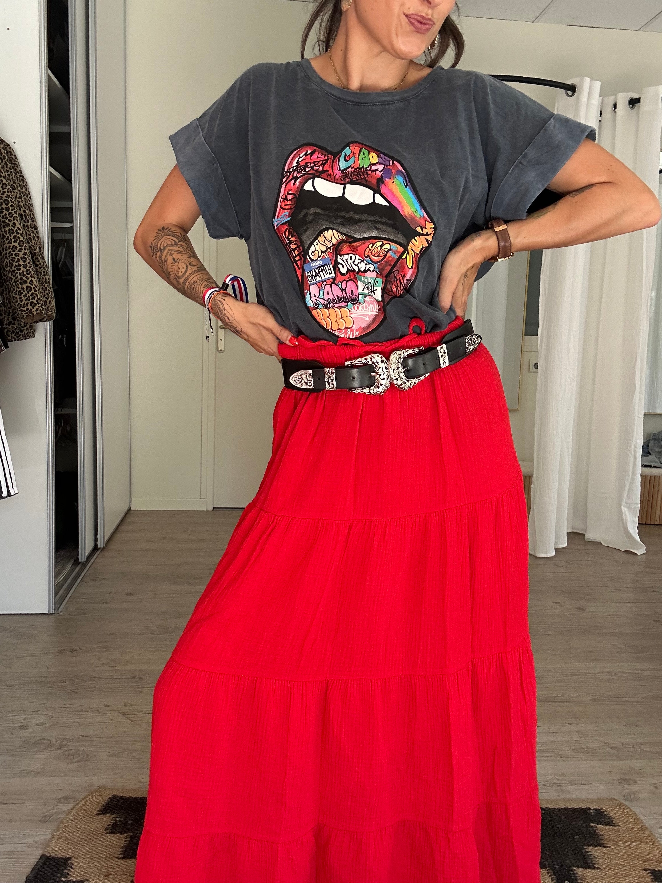 T-shirt bouche