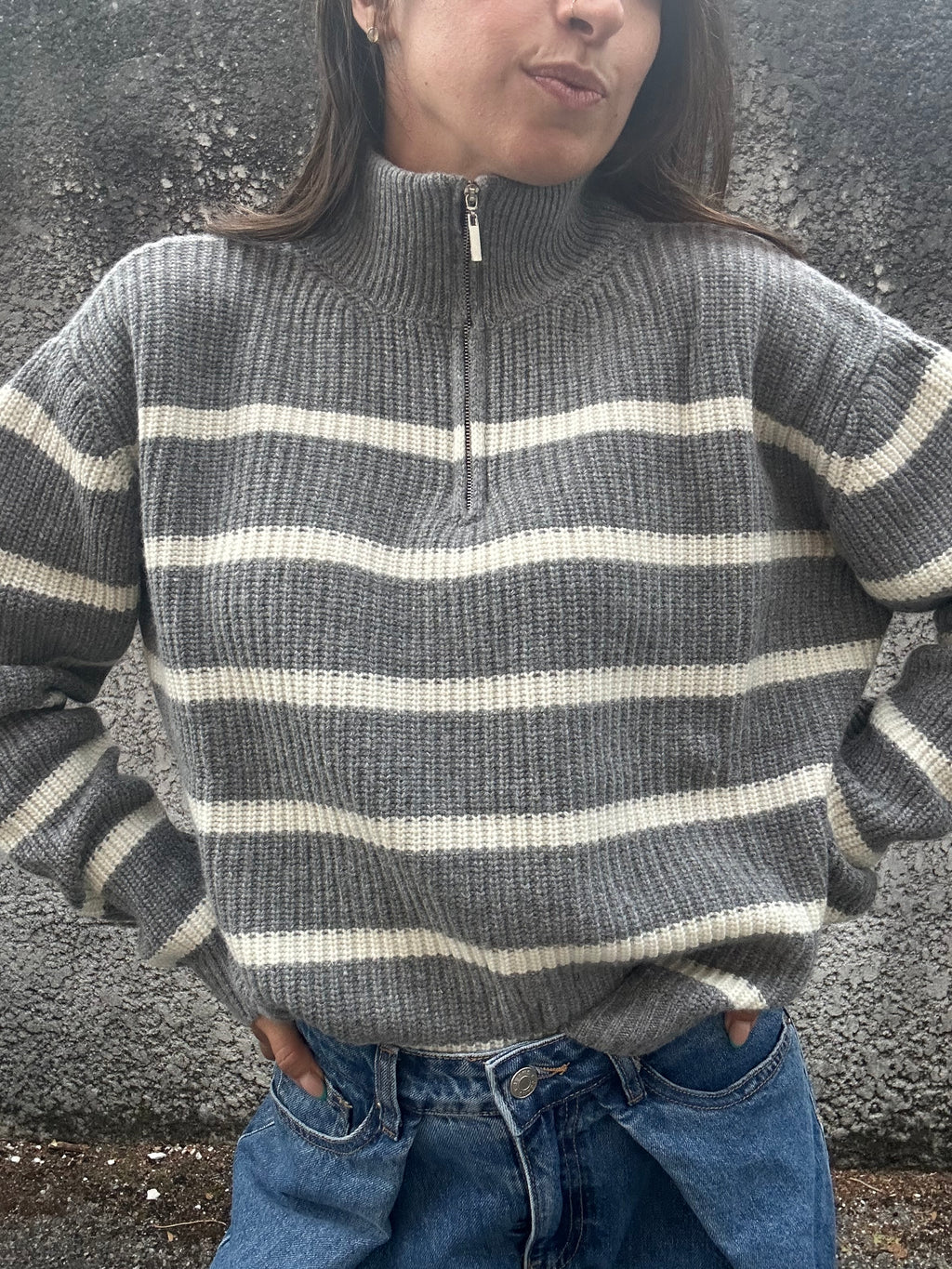 Louison - pull col camionneur