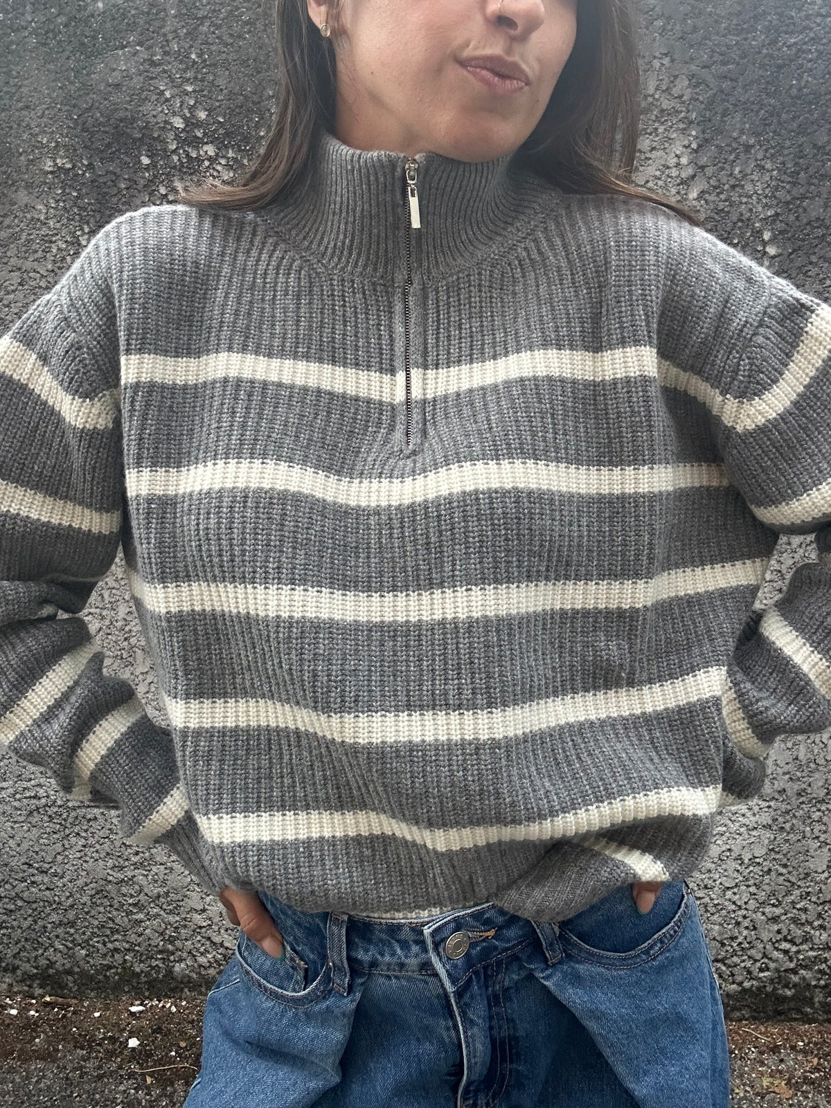 Louison - pull col camionneur