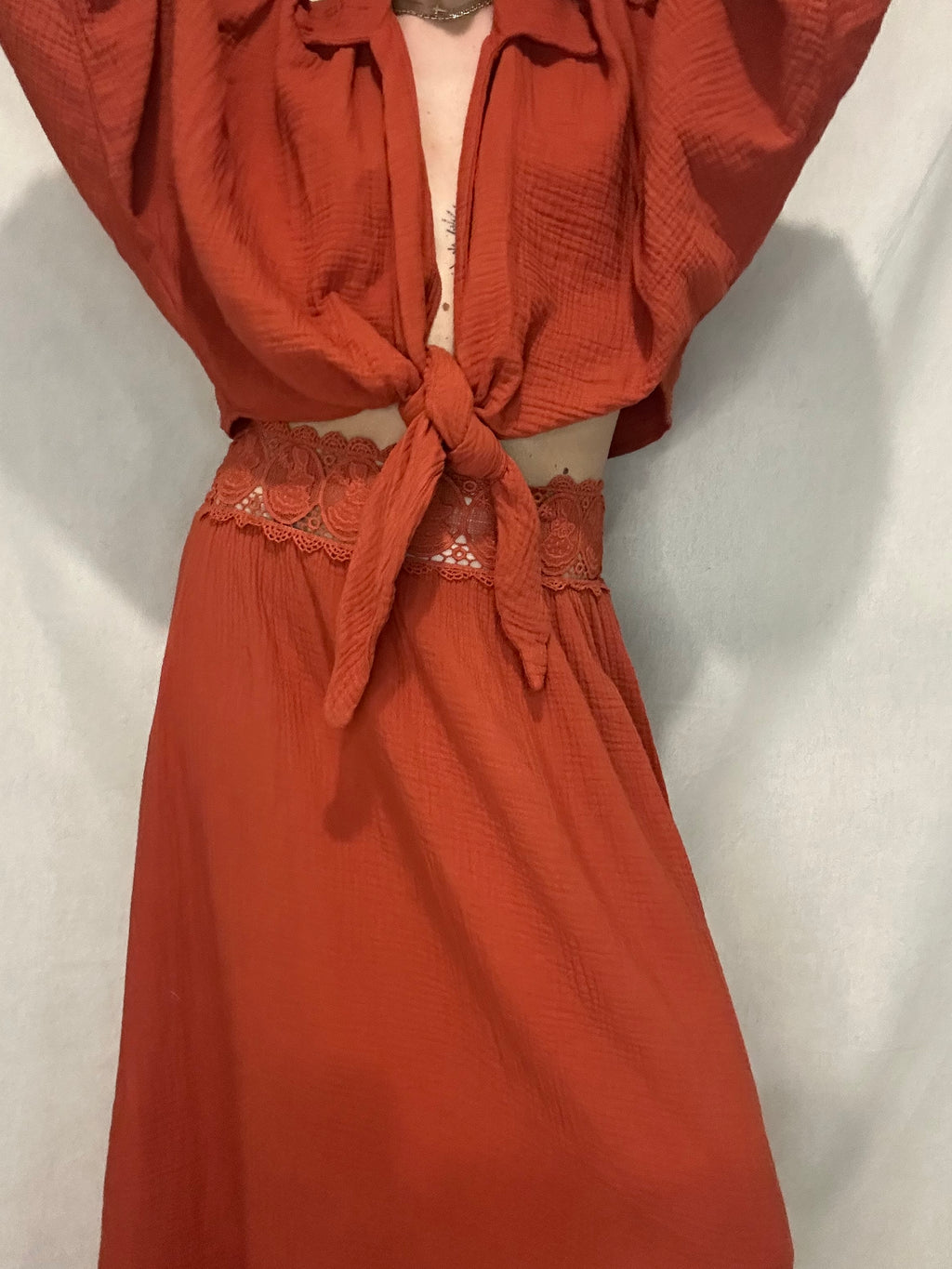Solea - Ensemble Bohème terracota