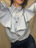 IRIS -chemise à volant