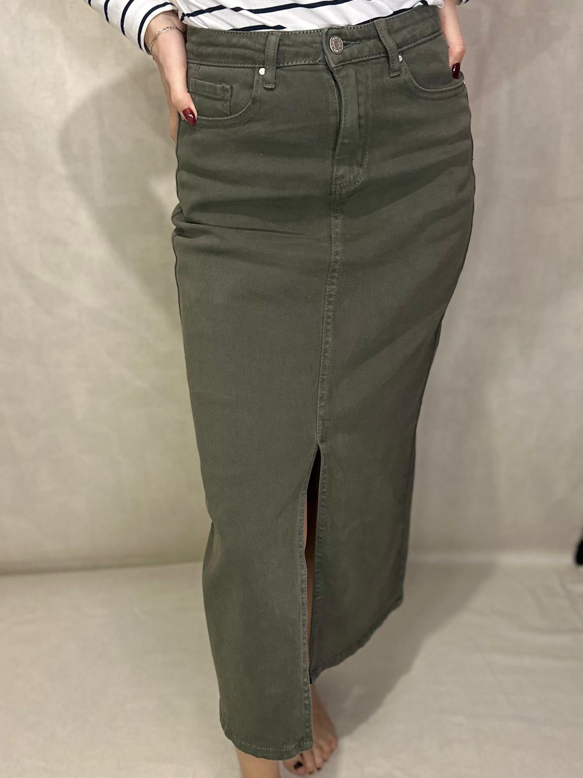 IVY - jupe longue en jeans