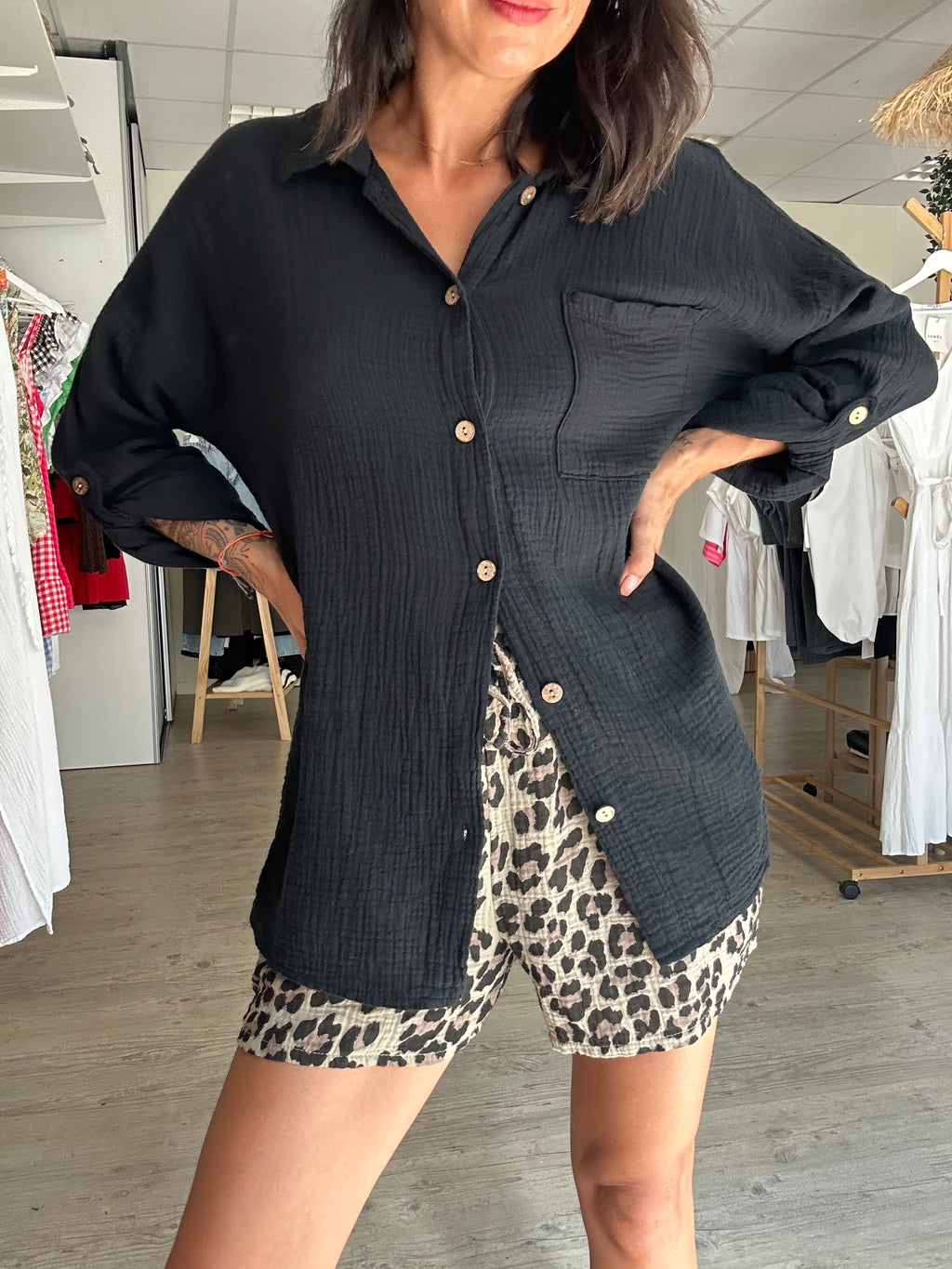 Chemise noir