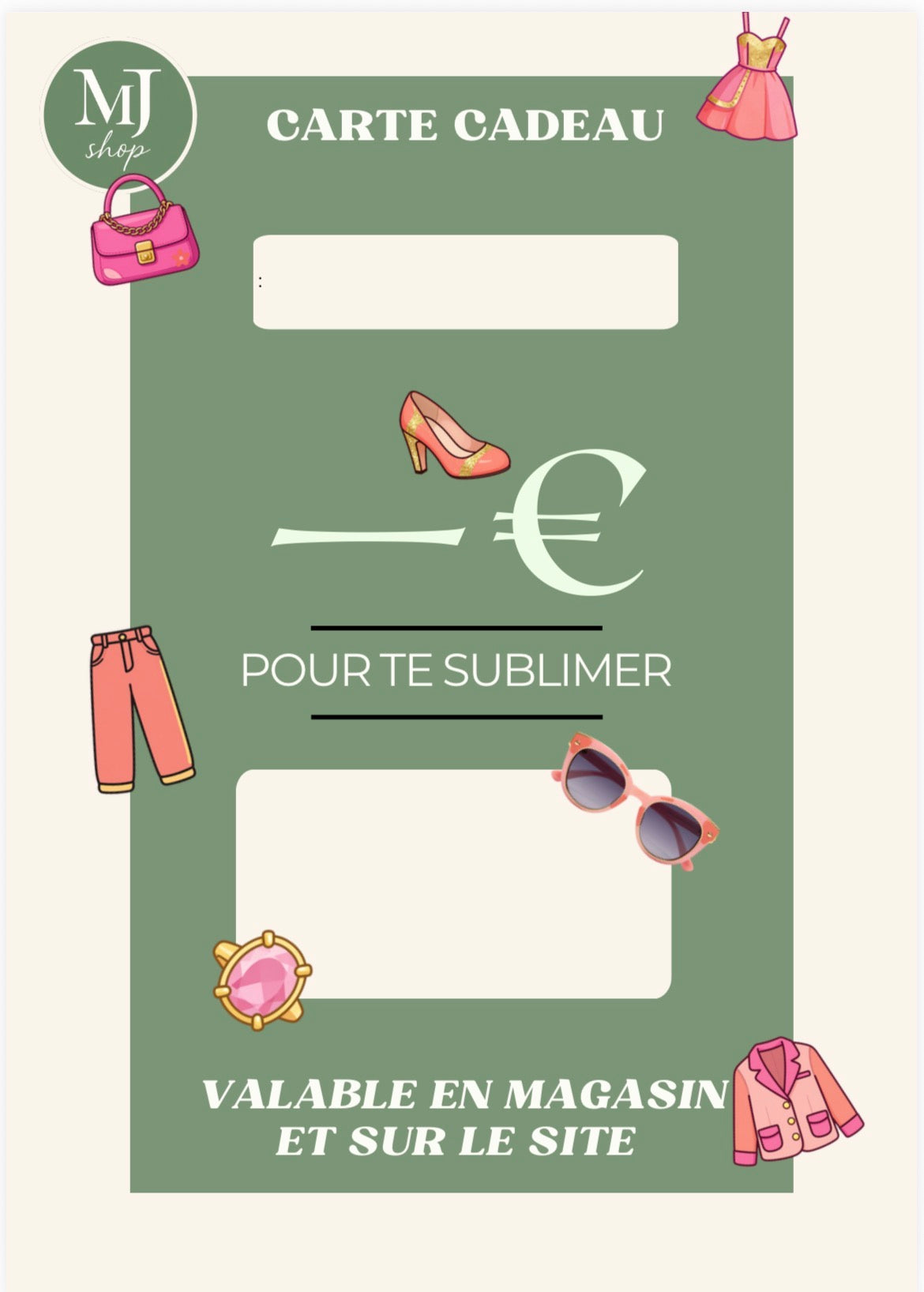 Carte Cadeau