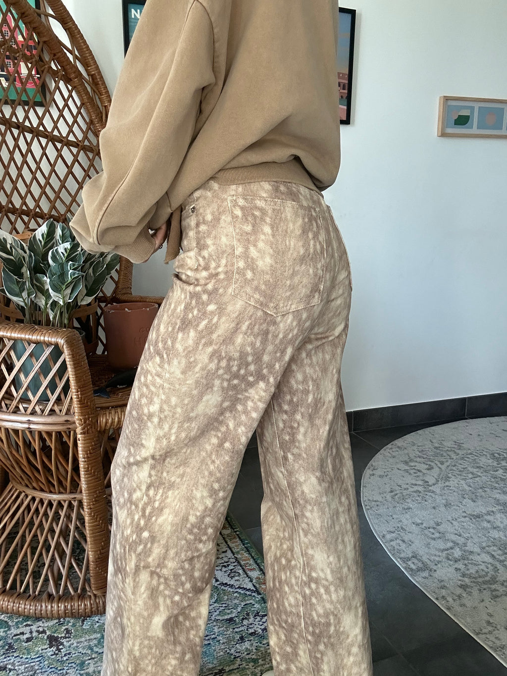 Bambi - jean imprimé