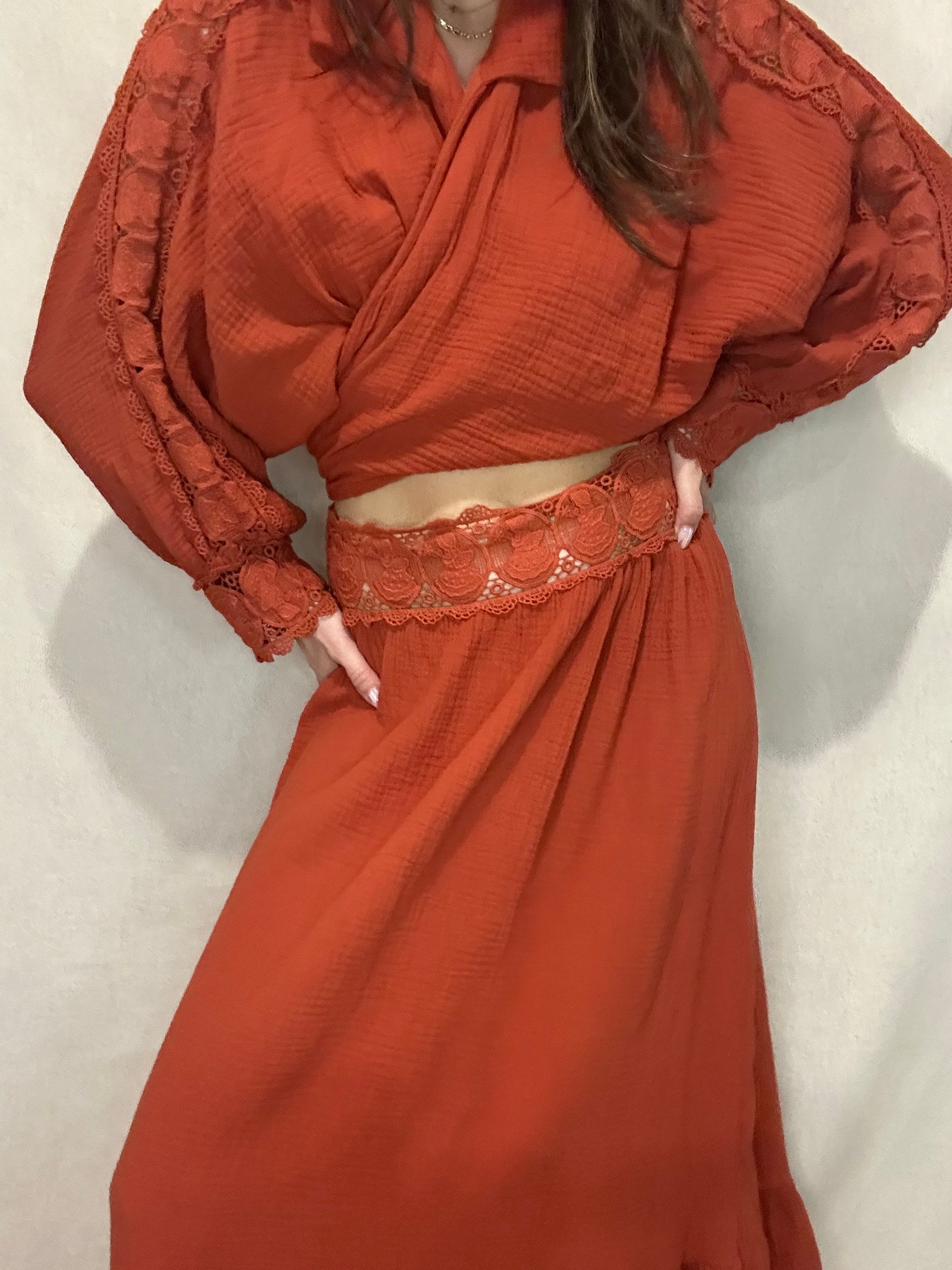 Solea - Ensemble Bohème terracota