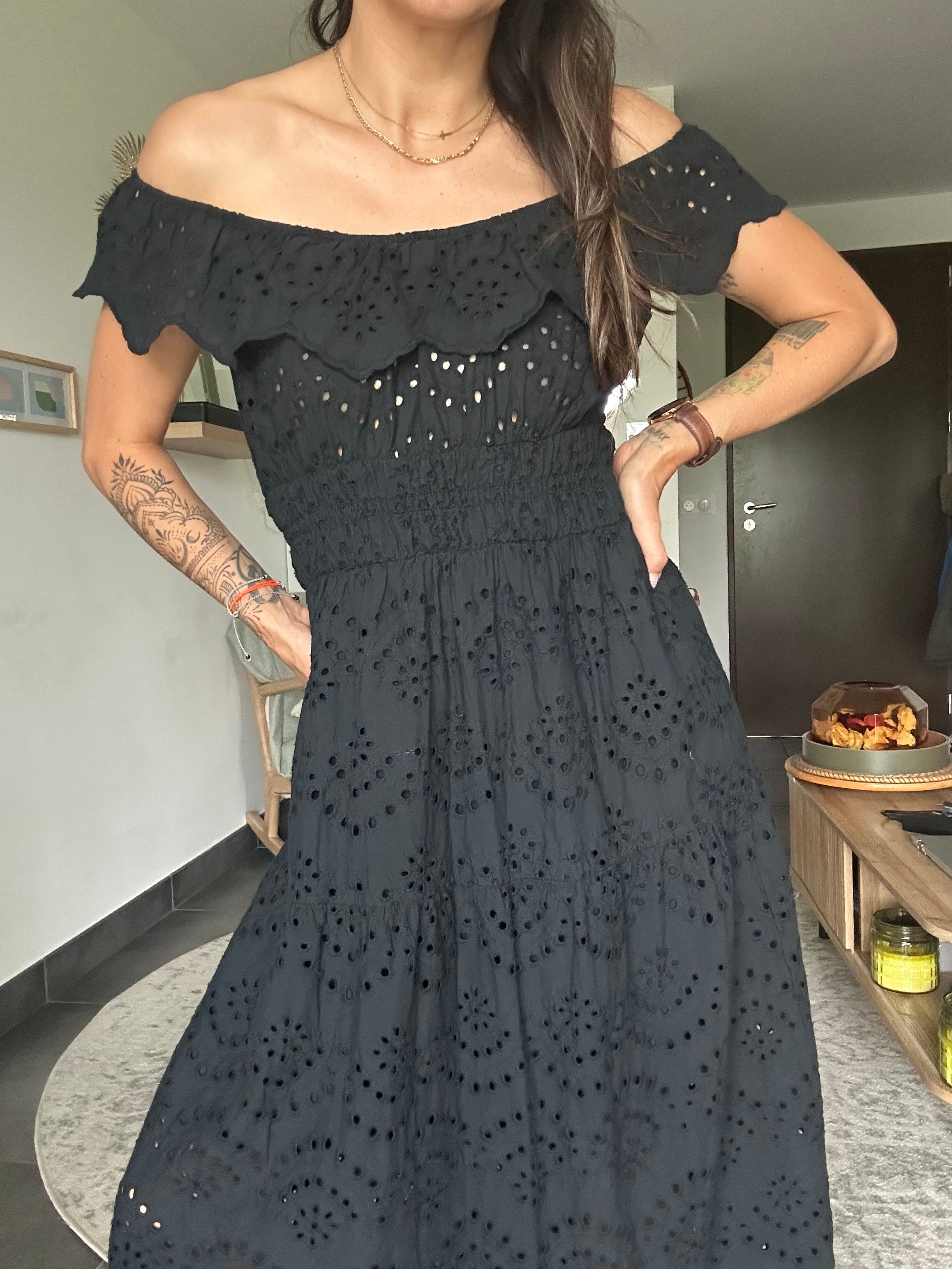 Calie-Robe broderie anglaise
