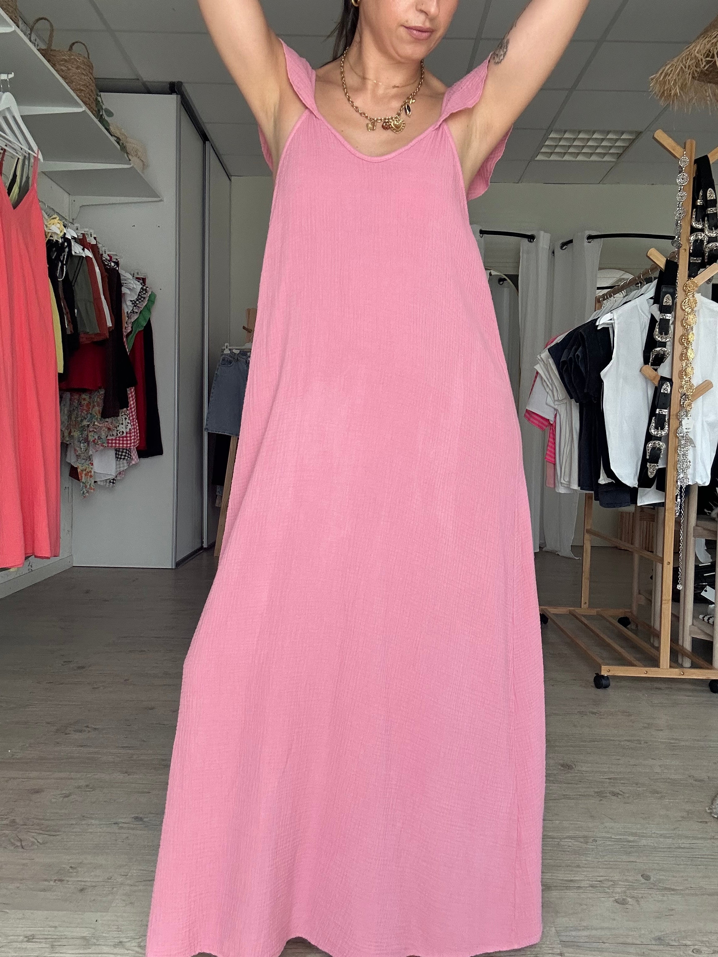 Emma- Robe décolleté V