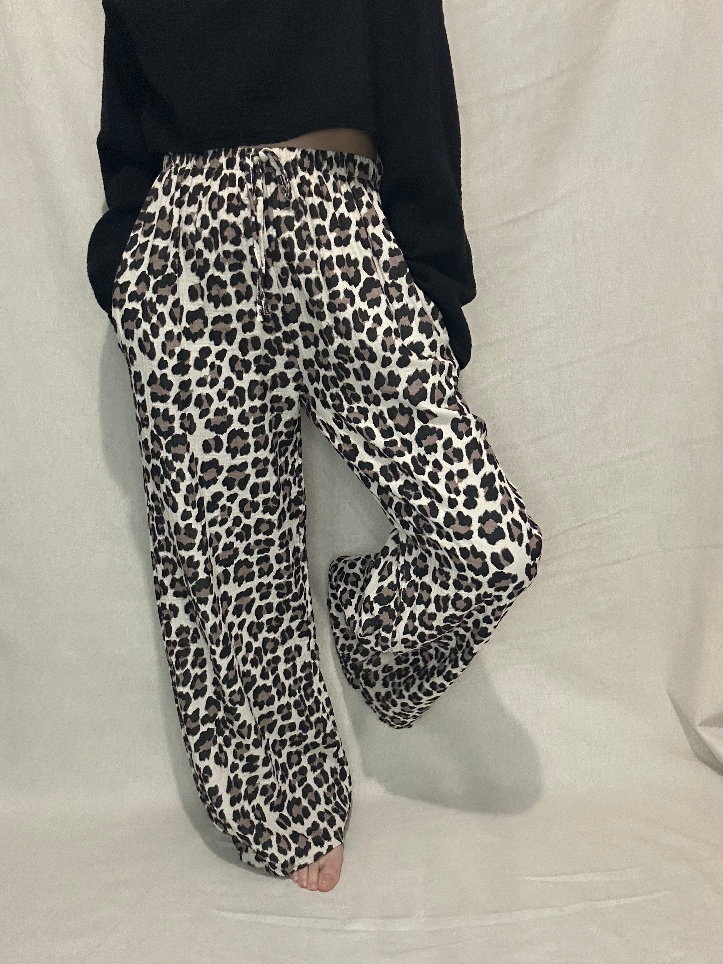 Milo- Pantalon en gaz de coton