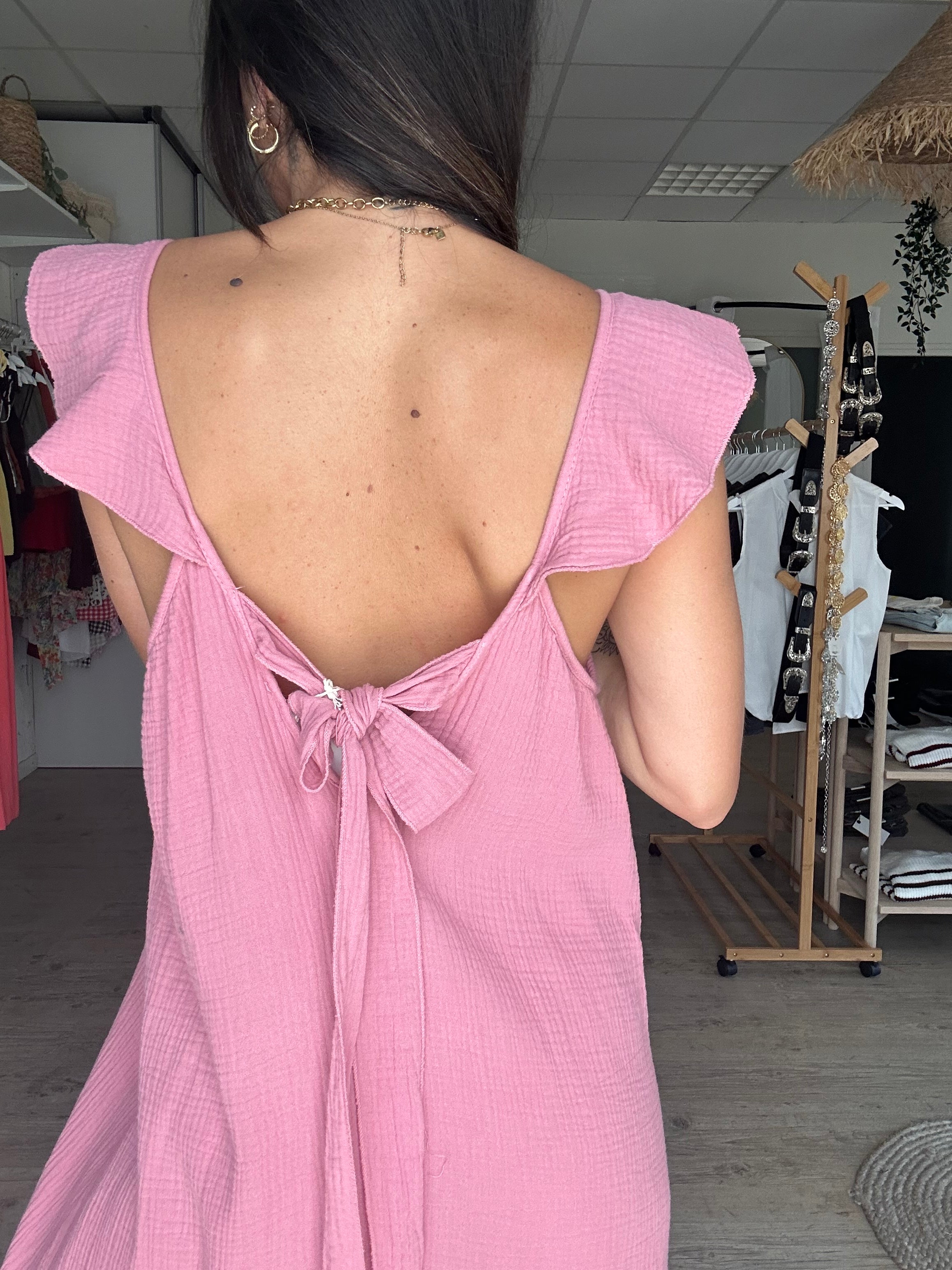 Emma- Robe décolleté V