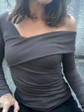 Sienna - top échancré