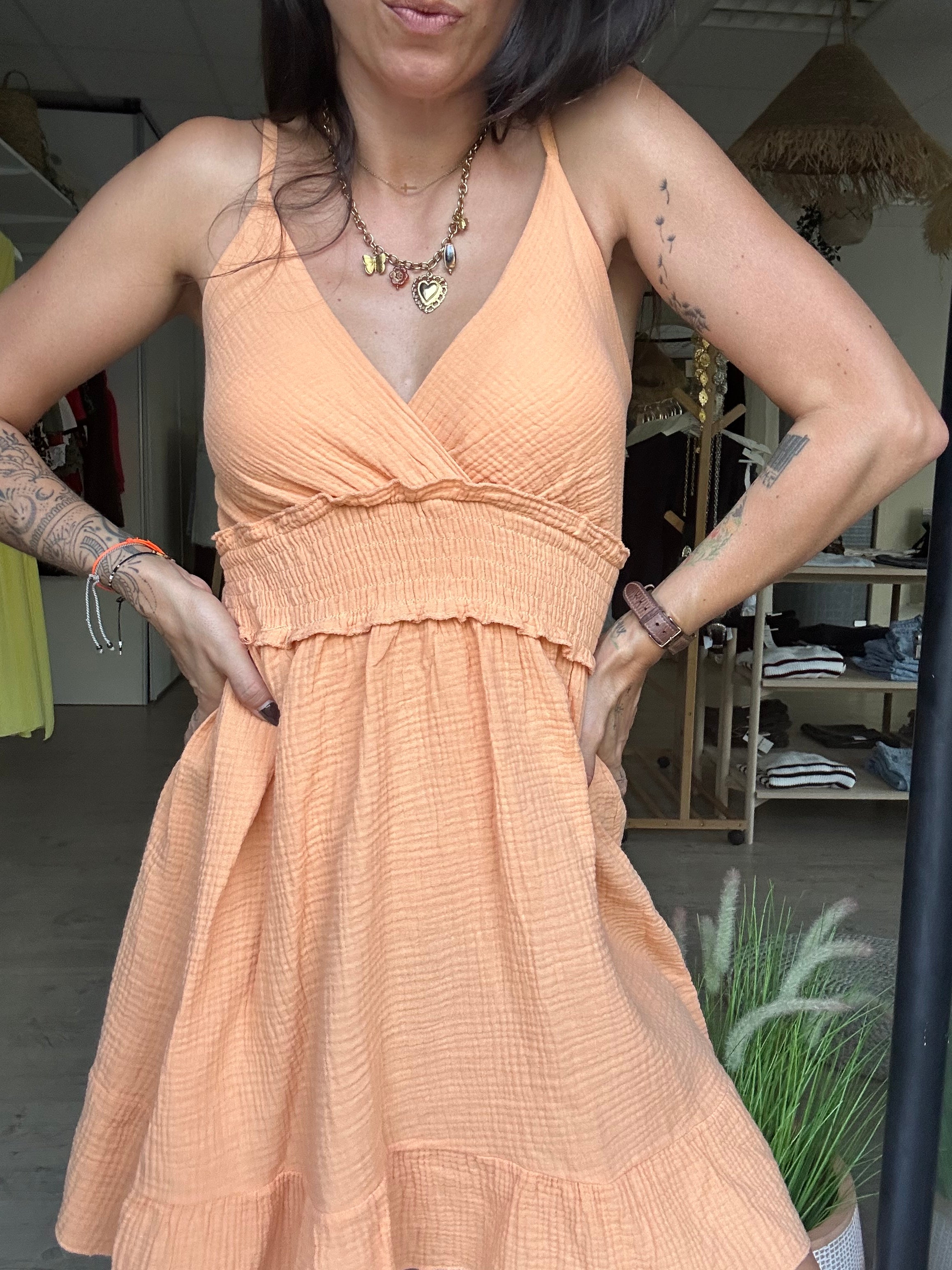 Chiara-robe cache coeur
