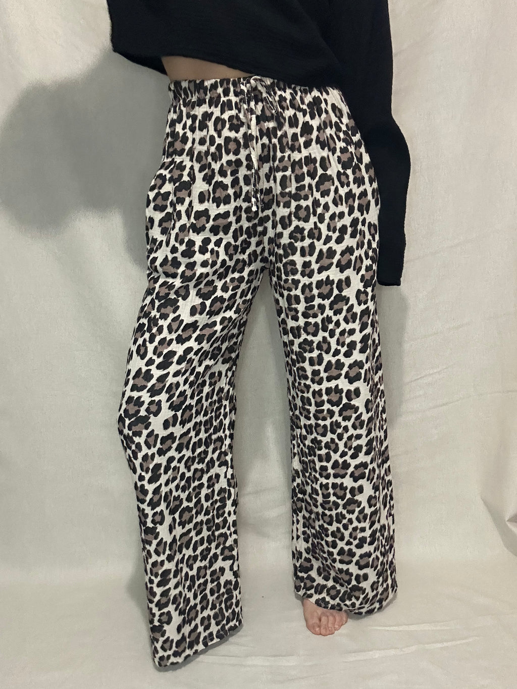 Milo- Pantalon en gaz de coton