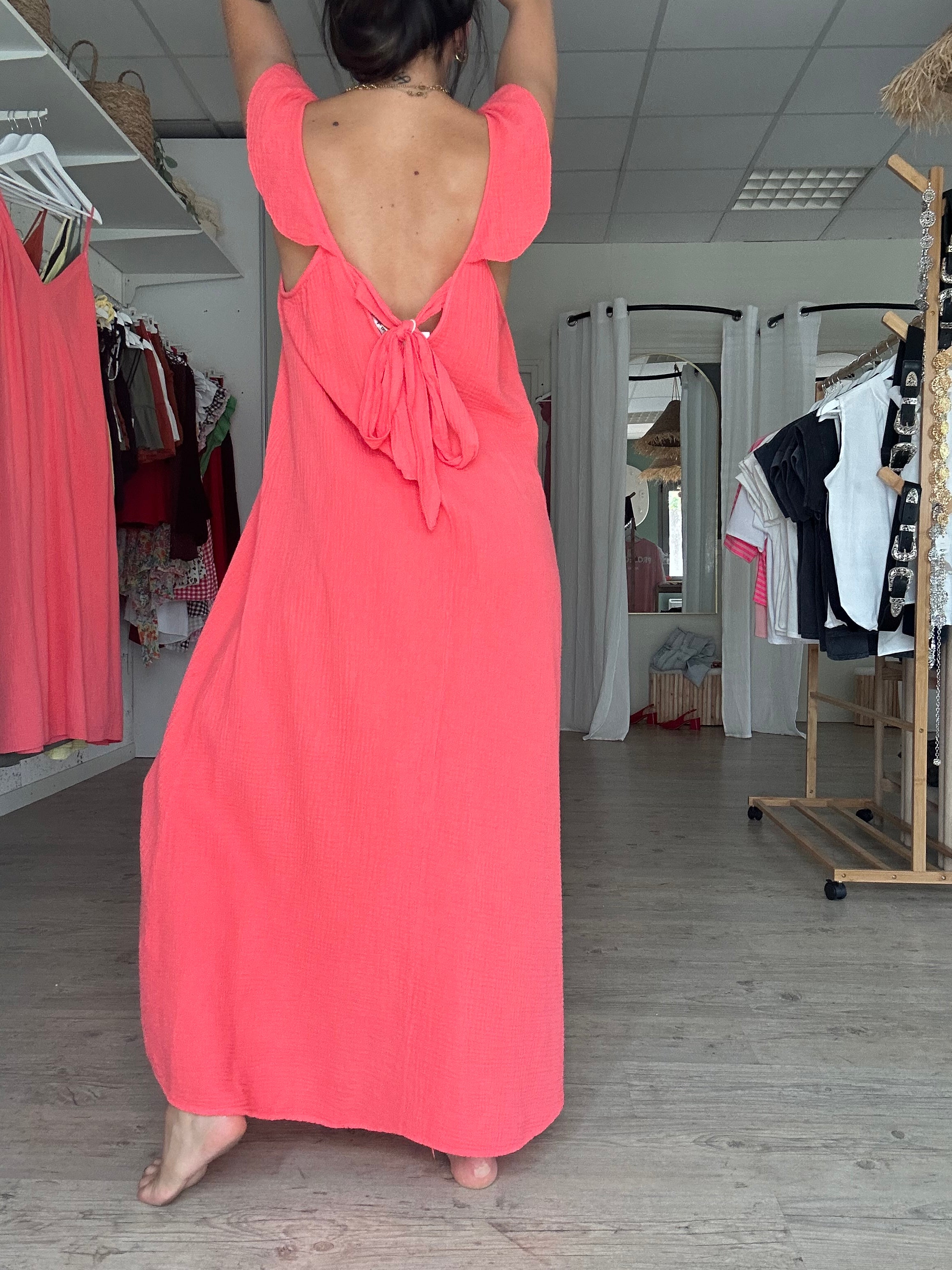 Emma- Robe décolleté V