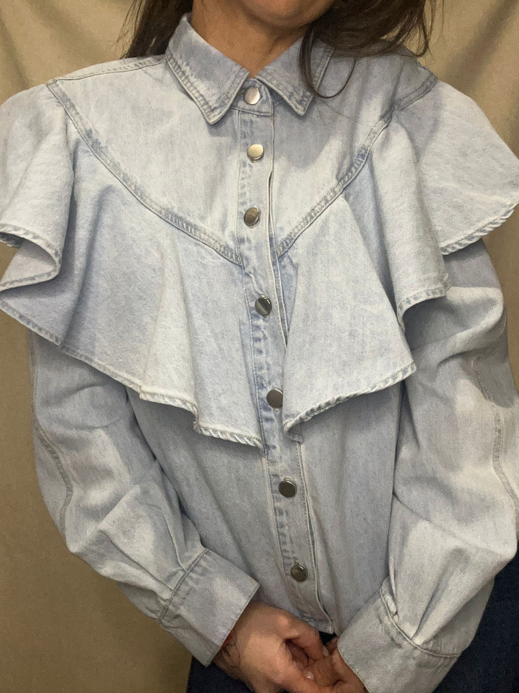 IRIS -chemise à volant