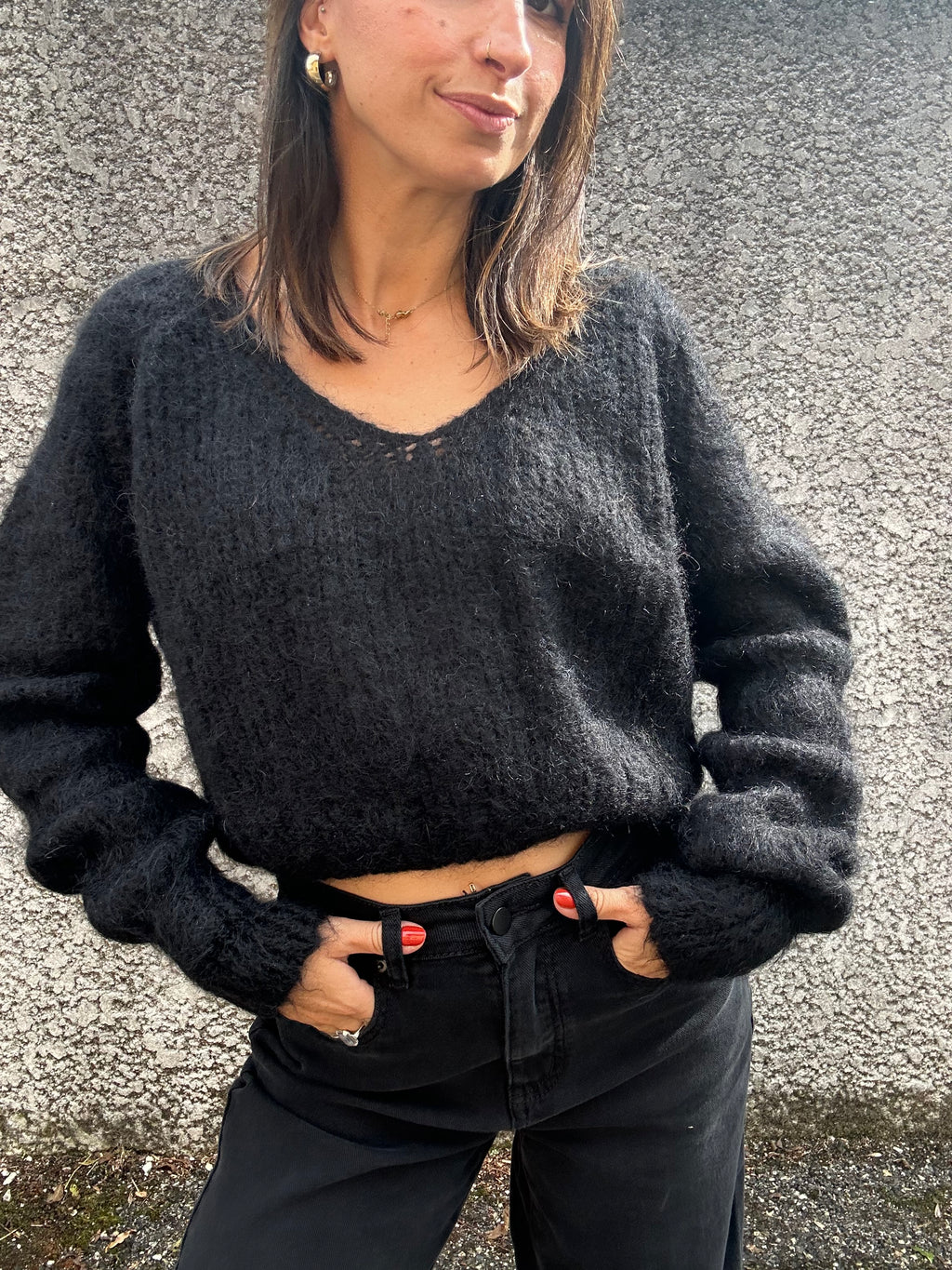 Hugo-Pull crop col v