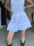 Jupe short blanc